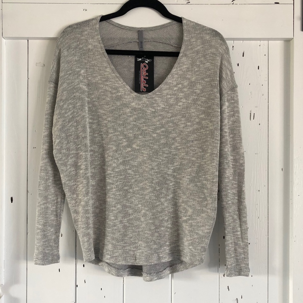 Gray Jolie sweater S NWT